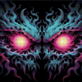 glowing Eyes 80x80 125 Farben