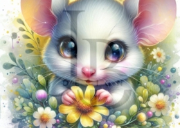 Diamond Painting Bild „lovely Mouth“