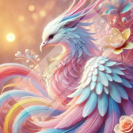 Diamond Painting Bild „Pastel Phoenix“