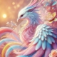 Diamond Painting Bild „Pastel Phoenix“