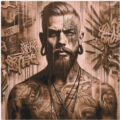 profound man Pixel 60x60 cm 64 farben
