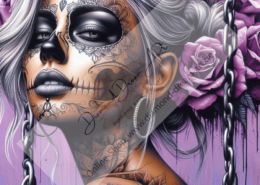 Diamond Painting Bild „purple Dream“