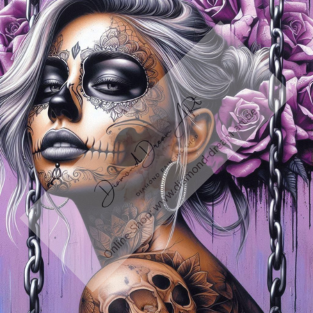 Diamond Painting Bild „purple Dream“