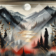 Diamond Painting Bild „silhouette“