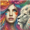 the-Woman-with-the-Lion-60x60-cm-200-Farben