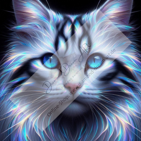 Diamond Painting Bild „Wonderfull Cat“